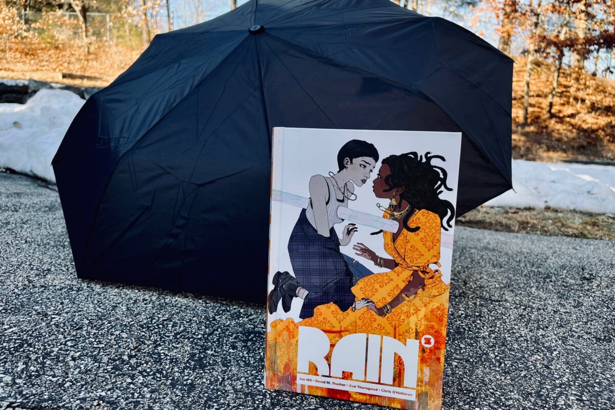 Rain Graphic Novel photo by Erica Robyn Reads
