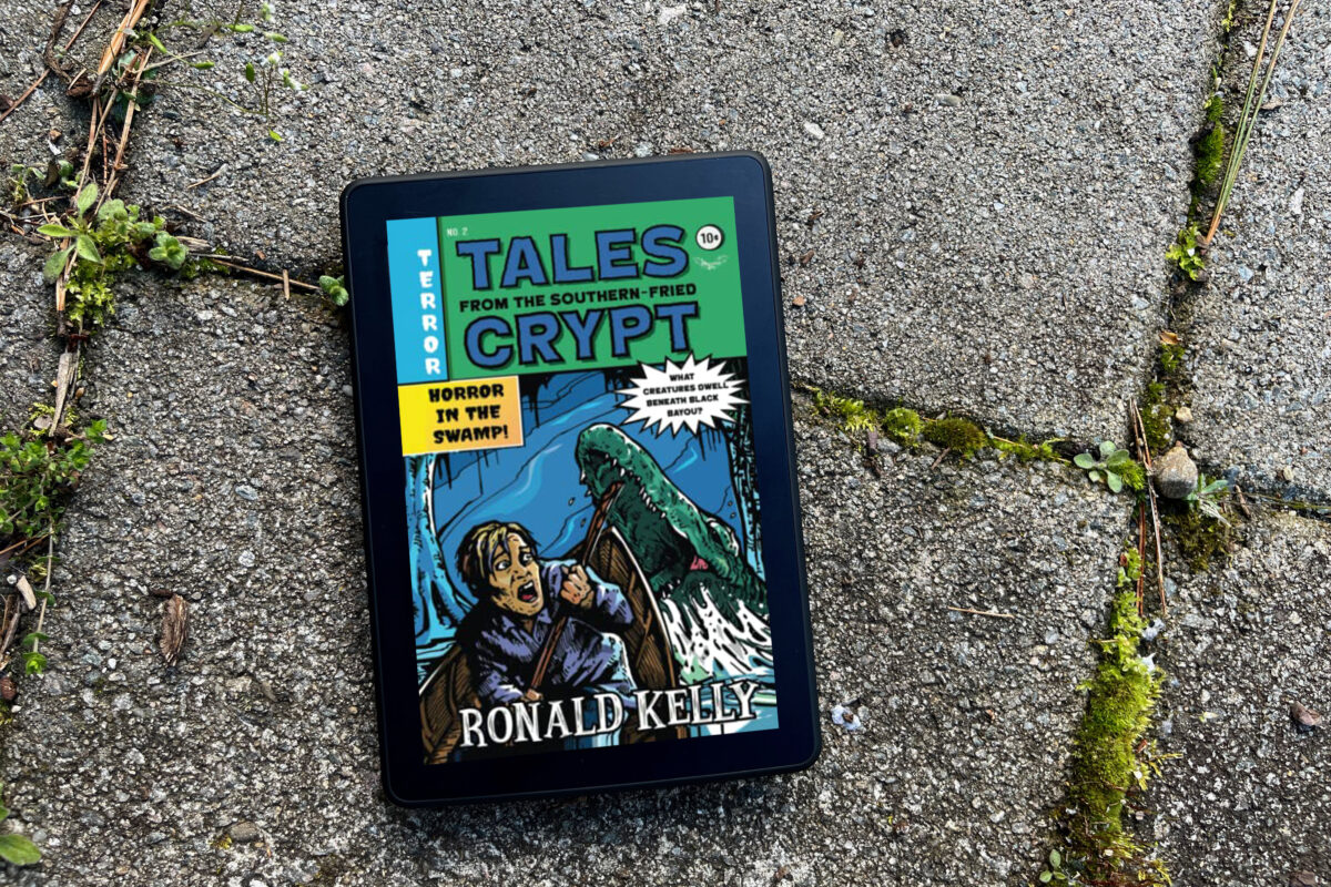 Tales from the Southern Fried Crypt by Ronald Kelly book photo by Erica Robyn Reads