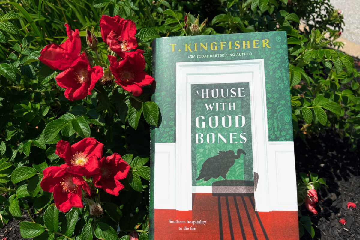 A House With Good Bones by T. Kingfisher book photo by Erica Robyn Reads