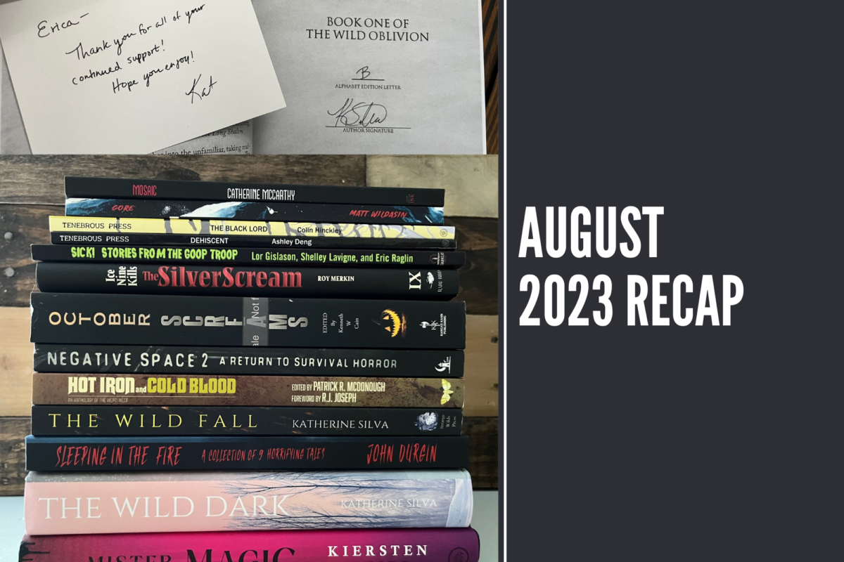 August 2023 | Recap - Erica Robyn Reads