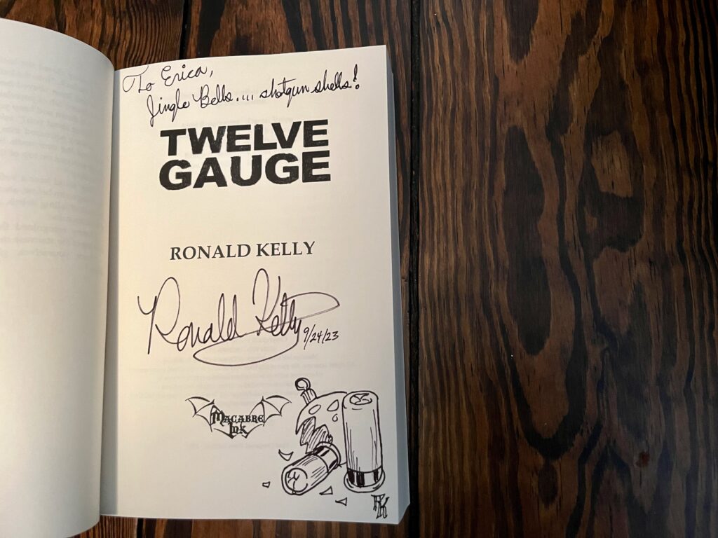 Twelve Gauge by Ronald Kelly Signed Copy