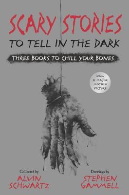 
					Cover art from "The Scary Stories Collections" by 