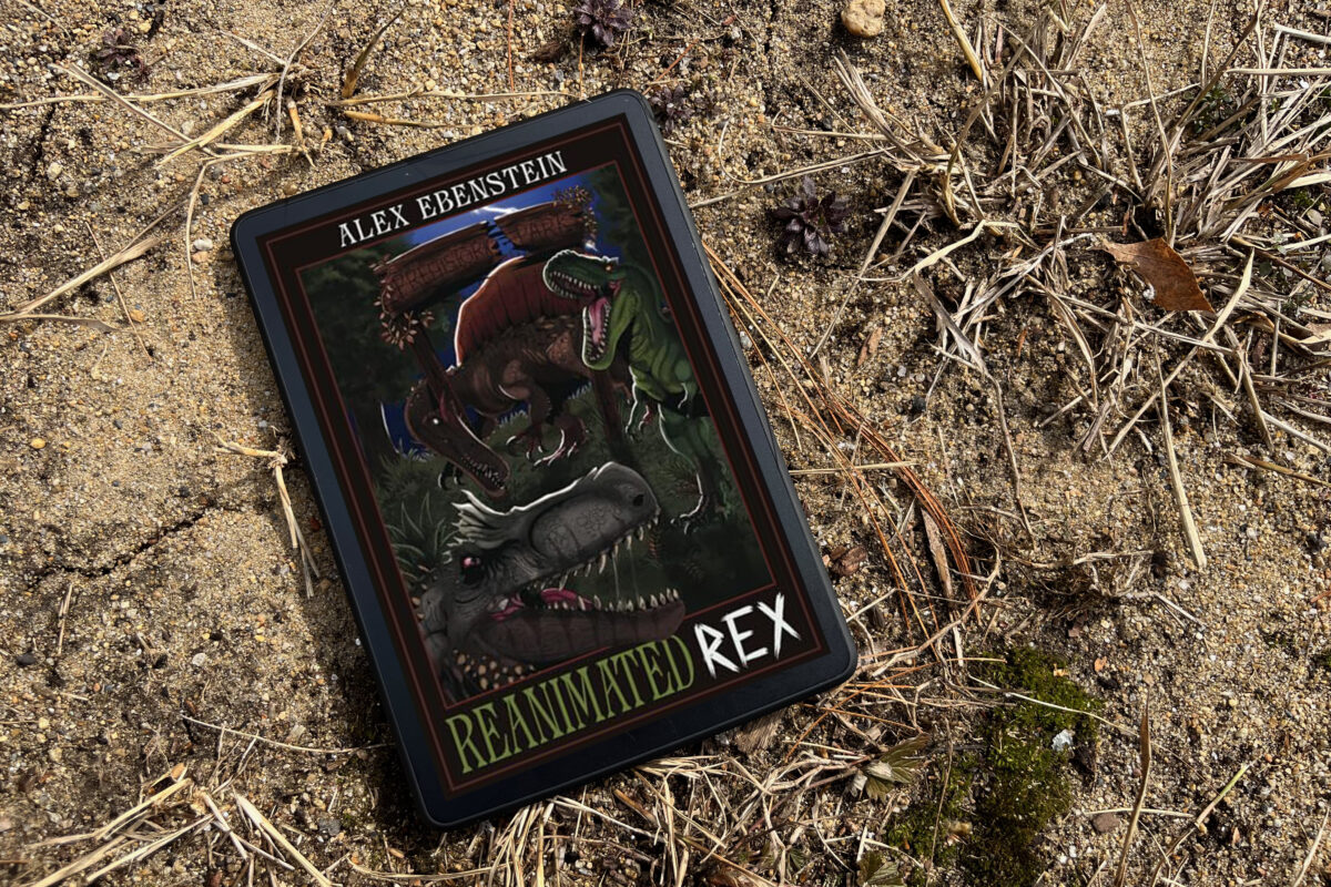 Reanimated Rex by Alex Ebenstein book photo and book review by Erica Robyn Reads