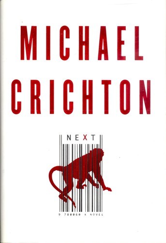
					Cover art from "Next" by Michael Crichton